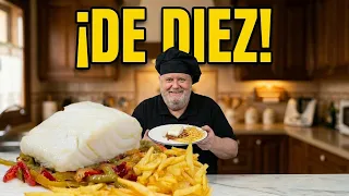¡La cena perfecta y saludable! Bacalao con mix de verduras