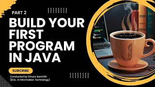 Java tutorial for Beginners How to build a simple java program using Notepad CMD part 2