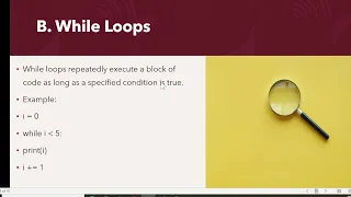 Control Flows in Python Loops Lecture-12 Part - 02