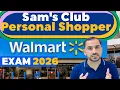 I got the job after passing Walmart Samsclub Personal Shopper test answers in 2026