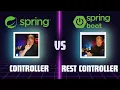 The difference between Controller vs RestController in Spring
