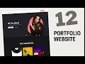 How To Design A Responsive Portfolio Website Using HTML CSS JavaScript Part 12