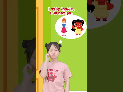 Bé học tiếng Anh qua bài hát: Đừng đi theo người lạ – Don't go with strangers! #shorts #safety