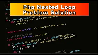 php nested loop example tutorials begineer to advance part-11 in Hindi