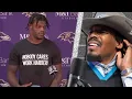 Why is Lamar Jackson s mama cussing him out post-game
