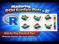 R 3D Surface Plots Tutorial Master Colorful 3D RSM Plots in R