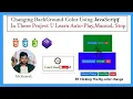 How to change background-color using javascript