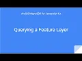 How to Query Feature Layer in ArcGIS JavaScript API