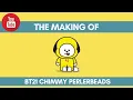 Perler Beads BTS The Making of BT21 Chimmy PerlerBeads using Pyssla from Ikea