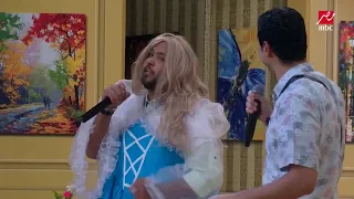 مسرح مصر يقدم النسخة الكوميدية من 3 دقات شوف أنور وبسيط غنوها ازاي 