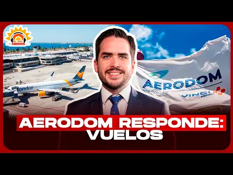 LUIS JOSÉ LÓPEZ VOCERO DE AERODOM ACLARA LA SITUACIÓN DE VUELOS A ESTADOS UNIDOS