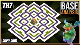 NEW ULTIMATE TH7 defense Base 2026 TownHall 7 Hybrid Base Design - Clash of Clans