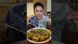 รีวิว ซอสต้มเส้นดำบิ๋ม ต้มกินเน้นหม้องานวัด กินทั้งหมู่บ้าน