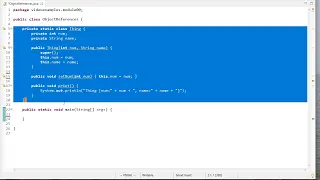 Primitive Object Reference Variables in Java