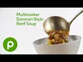 Multicooker Sonoran-Style Beef Soup Recipe by Publix Aprons