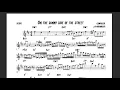 onthe sunny side of street sonny stitt Transcription