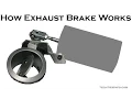 How exhaust brake works - Basics