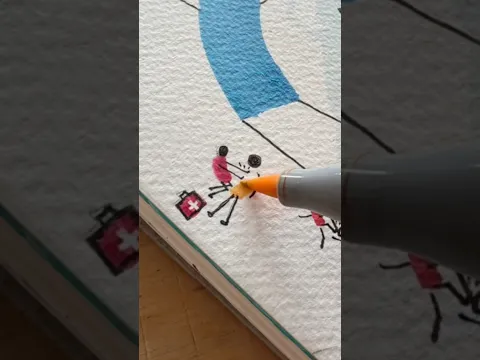 🚑Salvando vidas / día 82 pintando personitas