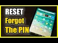 How to RESET if you Forgot PIN or Password on Amazon FIRE 10 Tablet Fast Tutorial