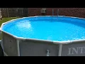 Intex Prism 14x42 Swimming Pool successful setup summer fun 2019