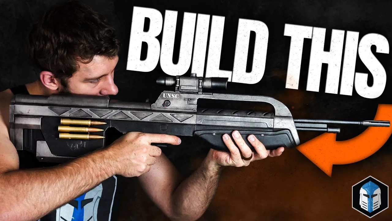 Build this Halo Battle Rifle! - ODST Build Pt. 3