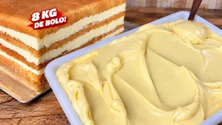 4 KG DE RECHEIO!  DICAS DE CURSO PAGO PARA MONTAR UM BOLO DE 8 KG