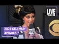 Doja Cat Is Melting With Excitement at 2021 GRAMMYs E Red Carpet Award Shows