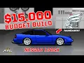 PIXEL CAR RACER - NISSAN 180SX TUNE 15 000 BUDGET BUILD