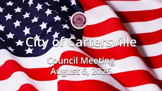 Cartersville City Council 8 6 26