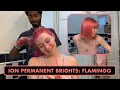 DYING MY HAIR AT HOME Ion Permanent Brights in Flamingo Color