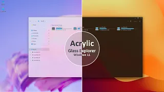 Acrylic Effects in Windows 11