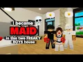 I BECAME MAID BUT IN A FREAKY HOUSE BROOKHAVEN RP ROBLOX