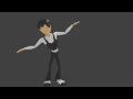 Using bvh Mocap Files In Blender - Test 2