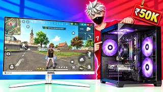 Under 50k gaming PC build free fire GTA5 minecraft | Flipkart BBD Amazon festive sale PC laptop 2026