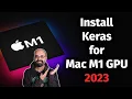 How to Install Tensorflow Keras GPU for Mac with Conda