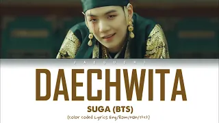 Download BTS (방탄소년단) SUGA - Daechwita lyrics (Color Coded Eng/Rom/Han) MP3