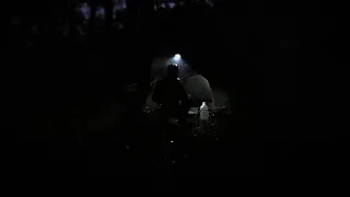 solo camping alone rain looking for spot camp out in the rain forest