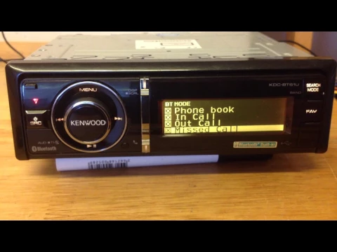 Download MP3 Kenwood KDC-BT61U Bluetooth MP3/WMA/AAC/CD-Receiver