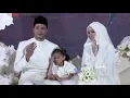 Download Lagu Comelnya Fatima! Turut Sama Di Majlis Nikah Fattah Amin dan Amira Othman