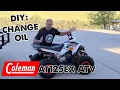 DIY OIL CHANGE Kids ATV Coleman Youth ATV AT125EX