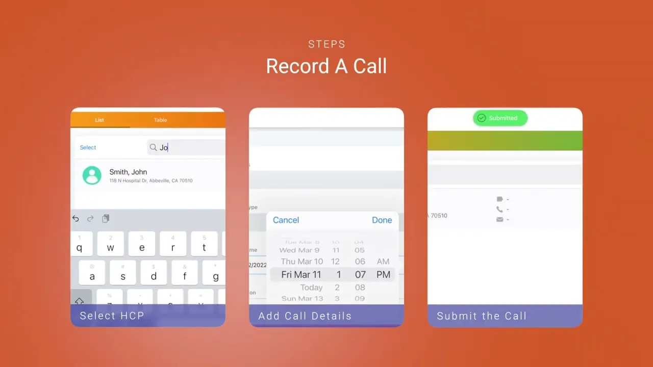 Veeva Call Recording (iPad)