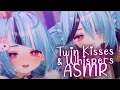 Download Lagu 【ASMR】 Twins Give You Kisses \u0026 Inaudible French Whispers ♥