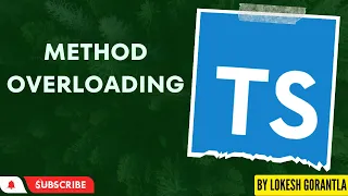 Part 15 Method Overloading in TypeScript