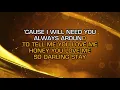 The Dells - Stay In My Corner (Karaoke)