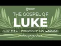 Luke 13 1-21 - Witness of His Warning