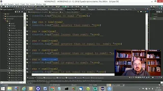 TypeScript Lesson 2 on ECLIPSE IDE with CodeMix Plug-in
