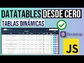 DataTables for beginners Pivot tables Installation Bootstrap languages controls
