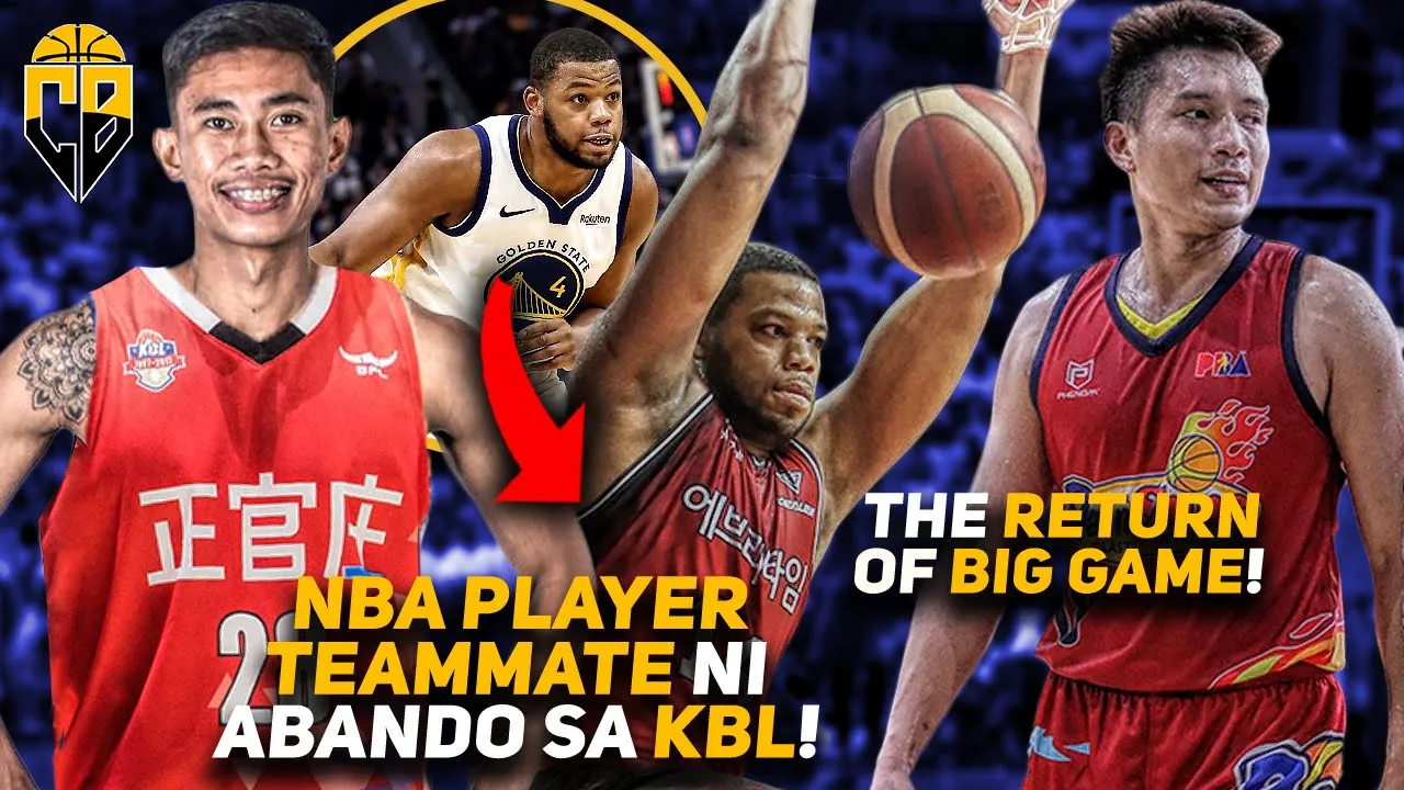 Hanep! NBA PLAYER ka-TANDEM ni RHENZ ABANDO sa KBL ! JAMES YAP balik PBA na!