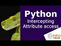 Python Intercepting Attribute Access using Dunders Property and Descriptors