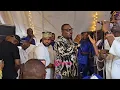 Download Lagu See how Lagos Big Boy Gbenga Islander greet K1 De Ultimate on stage.